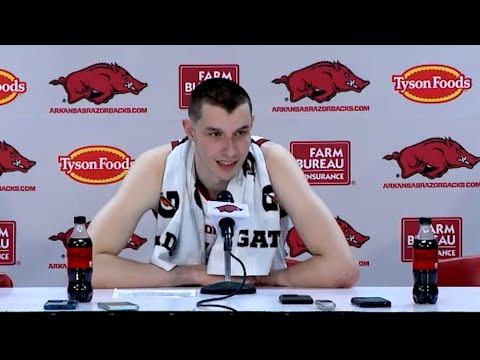 Zvonimir Ivisic recaps #18 Arkansas' 65-49 win over Troy