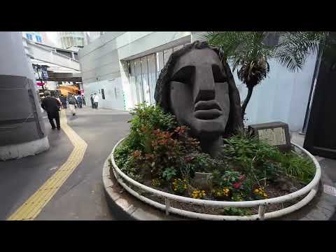 【東京編】渋谷駅から始まる散歩：４K  Japan Shibuya