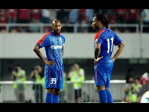 Drogba & Anelka Vs Asian Champion Guangzhou Evergrande｜2012 Chinese Super League