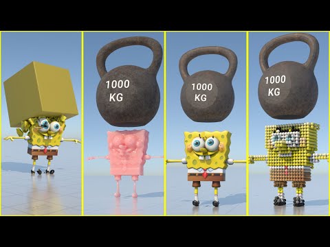 SpongeBob Gets abused For 2 Minutes - NOT FOR KIDS!!!