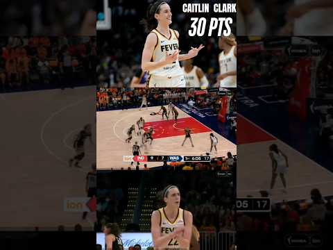 🔥Caitlin Clark UNREAL 30-Pt Game vs Mystics!