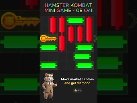 Hamster Kombat New Season Mini Game Solution 8 October 2024