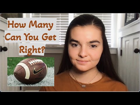 ASMR Football Trivia Questions