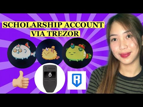 PAANO GUMAWA NG SCHOLARSHIP ACCOUNT GAMIT ANG TREZOR 2021