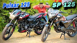 Bajaj Pulsar 125 Vs Honda SP 125 : 2025 Which is Best Bike | Details Comparison | pulsar vs honda sp