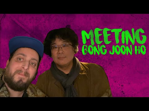 Meeting Bong Joon-ho!!