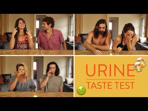 Why We Tasted Our Pee // Urine Taste Test