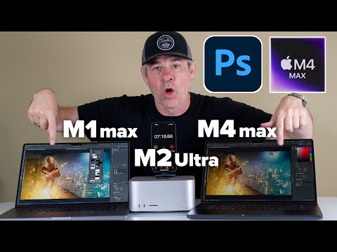 MacBook Pro M4 Vs Mac Studio M2 v M1. Tested and compared by Creative PRO