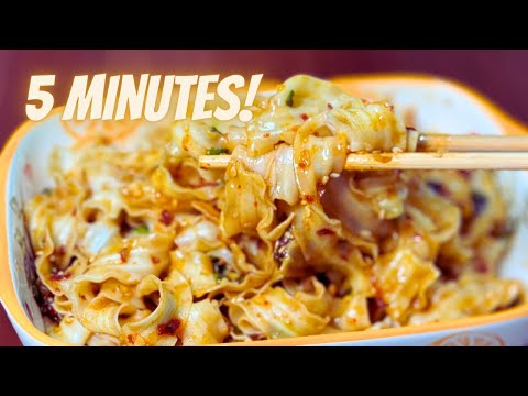 The EASIEST 5 Minutes Noodles Recipe For Busy Weekdays