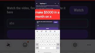 make $5000 in a month on x tapswap code #tapswap #telegram #tap2earn #notcoin #crypto #toncoin #tap