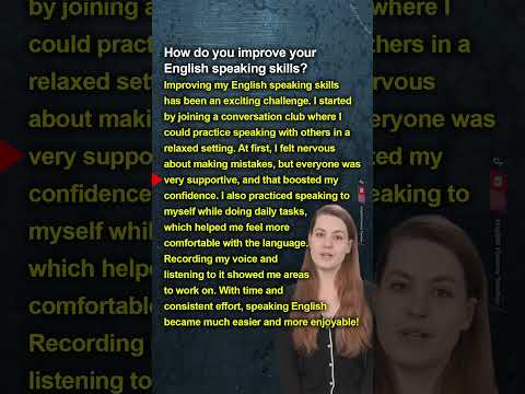 Improve English Speaking and Listening Skills