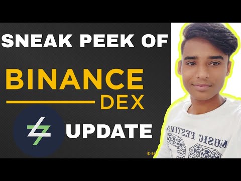 New Binance DEX Sneak Peek & Switcheo Update In Hindi