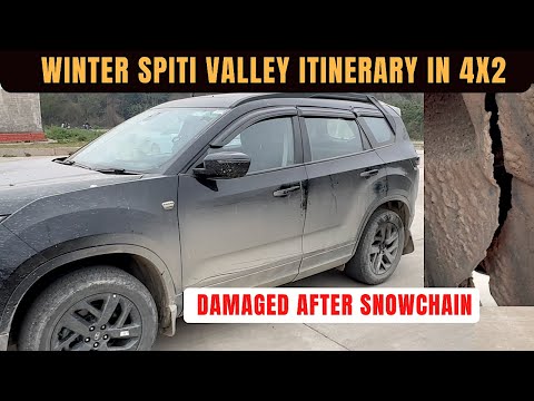 2024 Winter Spiti Road Trip Travel Guide | Kaza | Tata Safari 4th Service Cost after 20K km | EP10