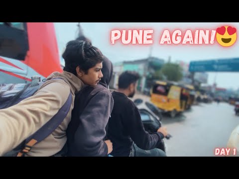 3 ediots banke nikl gya mai toh😝|| jabalpur to pune🔥by train || day 1