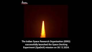 ISRO launched SpaDeX successfully! #isro #spadex #launch