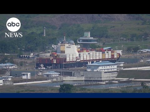 Trump threatens to try to take back US control of the Panama Canal