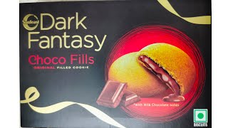 Sunfeast Dark Fantasy Choco Fills Oringinal Filled Cookie||ASMR Opening Video||