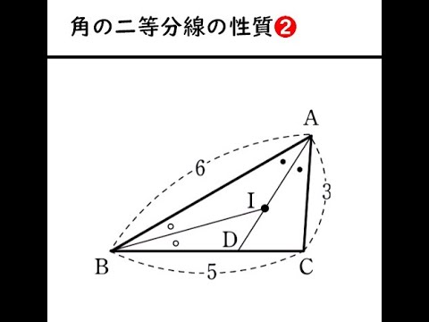 平面図形｛角の二等分の性質 ➋ 4;01