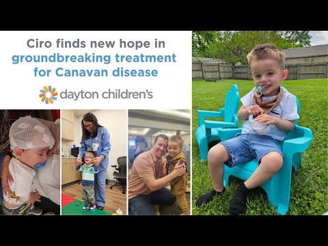 Ciro finds new hope in groundbreaking Canavan disease treatment at Dayton Children's