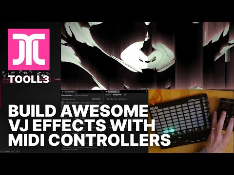 Tooll 3.6 - Use Midi controllers to build awesome VJ effects in minutes