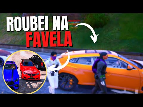 fiz O ROUBO MAIS DIFÍCIL TIVE QUE INVADIR FAVELA no GTA RP