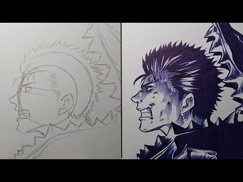 How To Draw Guts Step By Step - [Berserk]