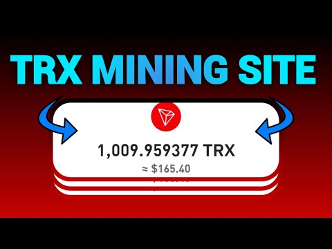 How I made 14.00 trx in few minutes ● Free trx mining site