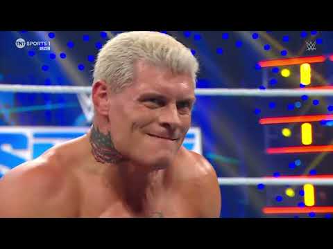 Cody Rhodes vs Carmelo Hayes - WWE Draft Smackdown 4/26/24