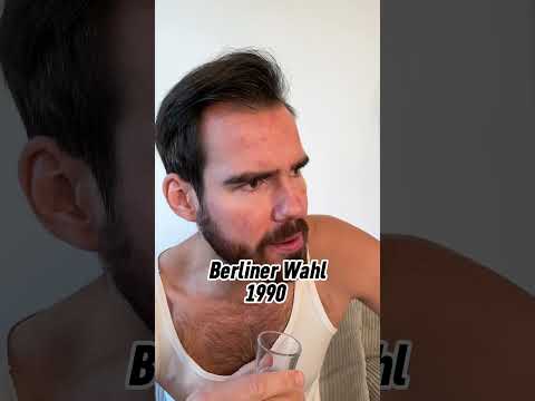 Berliner Wahl 1990 vs 2023#berlin #berlinerwahl #berlinerschnauze #berlinerdialekt  #witzigevideos