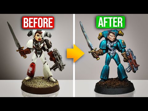 Painting the 4 ugliest miniatures in Warhammer history