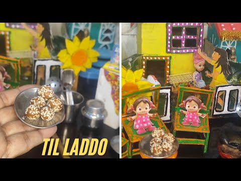 Miniature til ke laddu|Mini sesame  seeds laddu|तिल के लडडू|#sweets#tilkeladoo #seeds #sesameseeds