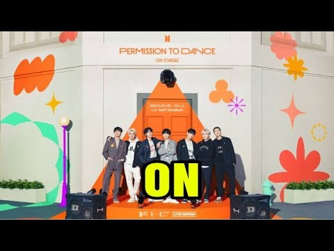 BTS || 'ON' [ Prepare Live Concert 2021 (BTS Permission to Dance on Stage-LA) ] HOPE