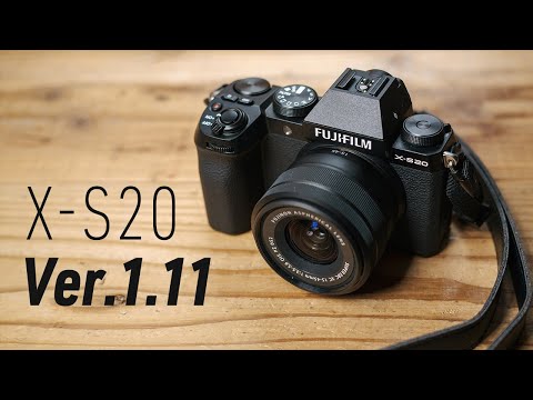 X-S20 ファームウェアVer.1.11 - EVF/LCDが適正露出で表示されるようになったか検証してみた #fujifilm