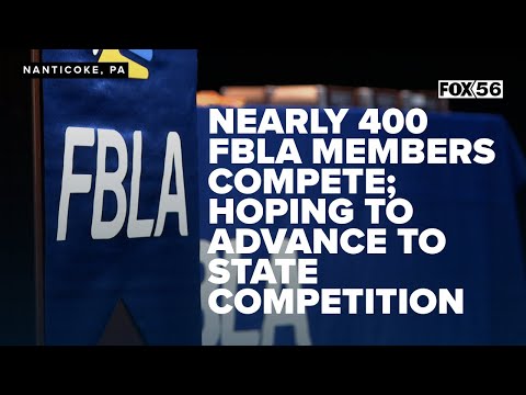 Nearly 400 FBLA members compete; hoping to advance to state competition