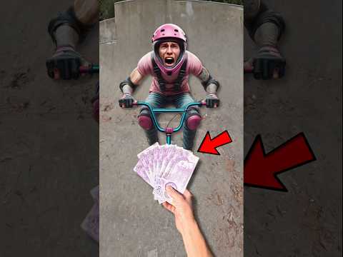 i stole his money😭        #scooter #skatepark #funny #comedy #challenge #bike #skate #money #cash