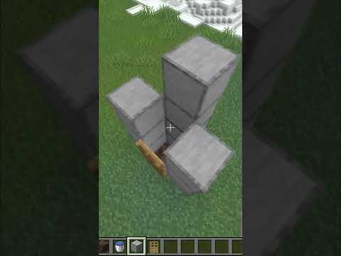 #shorts COMO FAZER ELEVADOR NO MINECRAFT