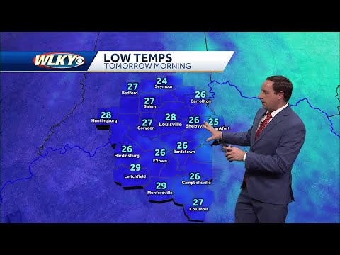 Mild temps on the way for Christmas