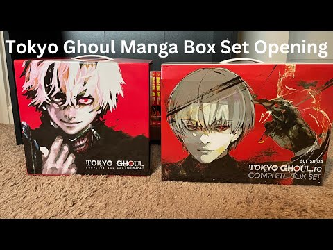 Tokyo Ghoul/Tokyo Ghoul:re Manga Box Set Opening