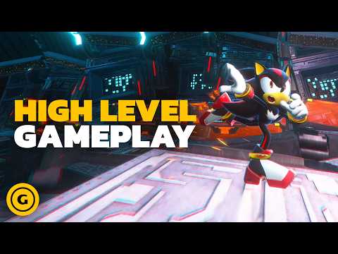 Sonic X Shadow Generations - Space Colony Ark High Level Gameplay