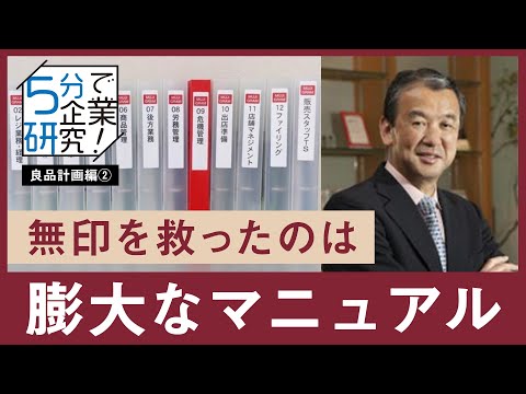 【5分で企業研究】無印良品V字回復の立役者、松井忠三氏の仕組みづくり