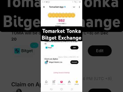 Tomarket Airdrop claim on bitget exchange | Tomarket deposit to cex | Tomarket new update today