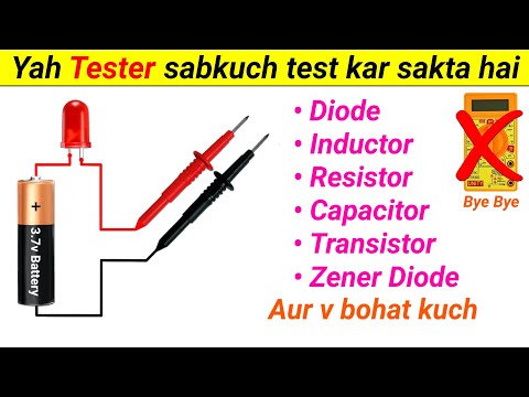 This tester can test everything || All in one Component Tester || Continuity Tester