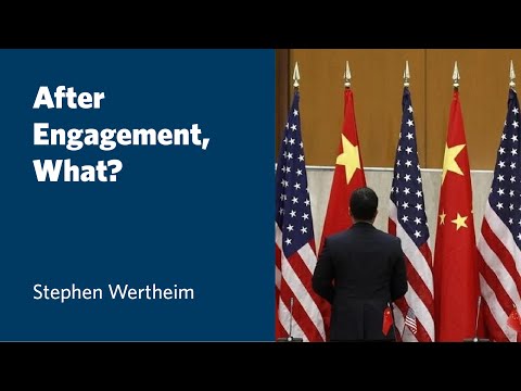 After Engagement, What? New Conceptual Frameworks for America's China Strategy