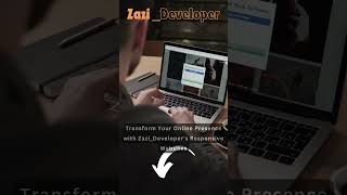 Transform Your Online Presence with Zazi_Developer's Responsive Websites! #affordabledesign