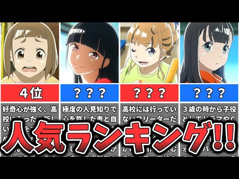 【宇宙よりも遠い場所】キャラクター人気ランキング 「私の青春が、動き出す！」