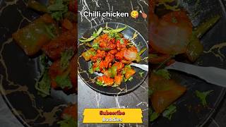 Street side chilli chicken in Telugu😋🍗  #chillichicken  #telugushorts  #streetfood  #chickenrecipe