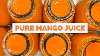 Cold Pressed Mango Juice 🥭