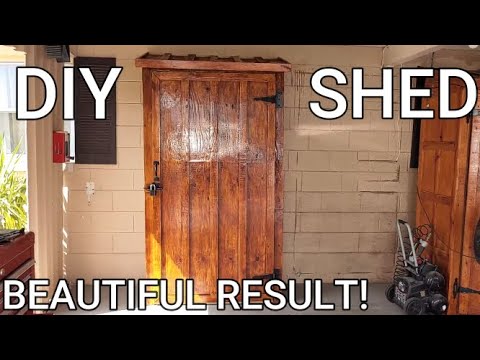 BEAUTIFUL Storage Shed DIY  |  Complete Step-By-Step