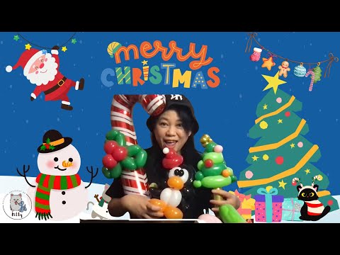 Live「Christmas Balloon Twist 聖誕節氣球扭扭扭」