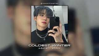 ateez, odetari - coldest winter (sped up)